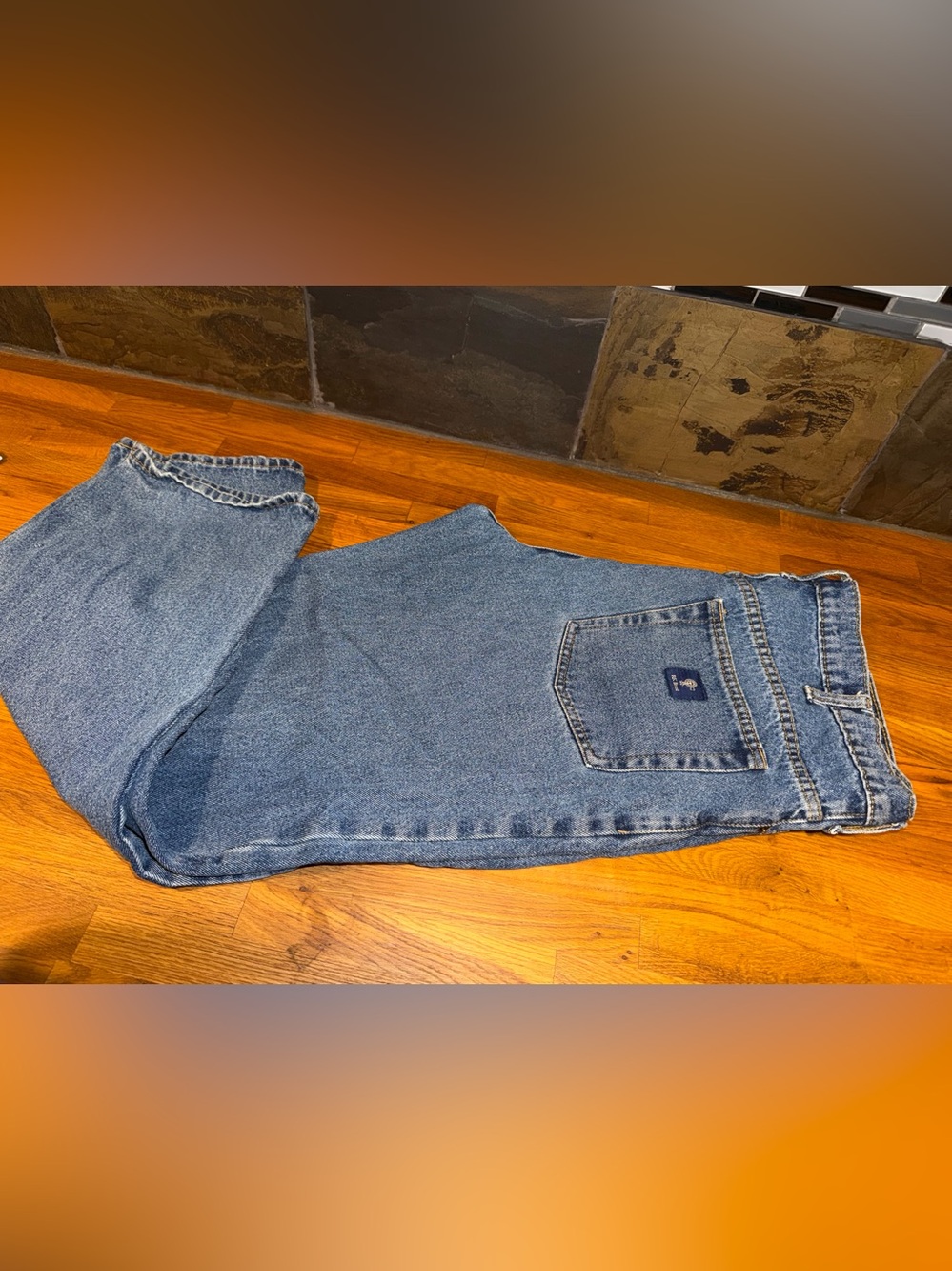 RK Brand Relaxed Fit Men's Jeans in Classic Medium Blue size 38x30 (002)